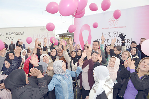 MEME KANSERİ FARKINDALIK ETKİNLİĞİ DÜZENLENDİ