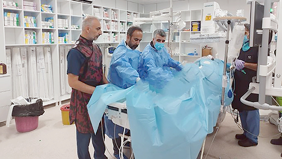 MİDE KANAMASINA ANJİYO İLE MÜDAHALE GERÇEKLEŞTİ