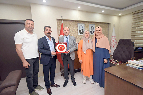 MUHTAR POLAT’TAN KURTARAN’A TEŞEKKÜR ZİYARETİ