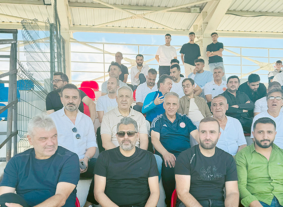PETROLSPOR YÖNETİMİ KAYRASPOR MAÇINI İZLEDİ