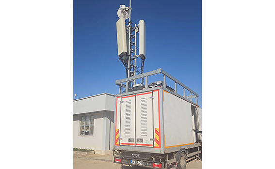 STADYUMA MOBİL BAZ İSTASYONU KURULDU