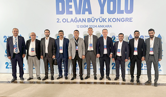 DEVA’NIN OLAĞAN KONGRESİ’NE BATMAN’DAN KATILIM