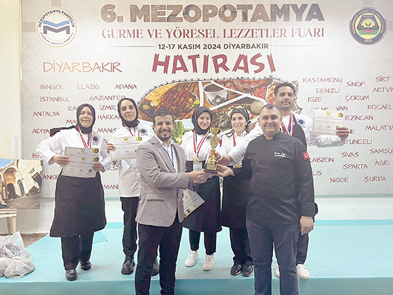 BATÜ’DEN GASTRONOMİ VE MUTFAK SANATLARI BÖLÜMÜNDEN KUPA BAŞARISI