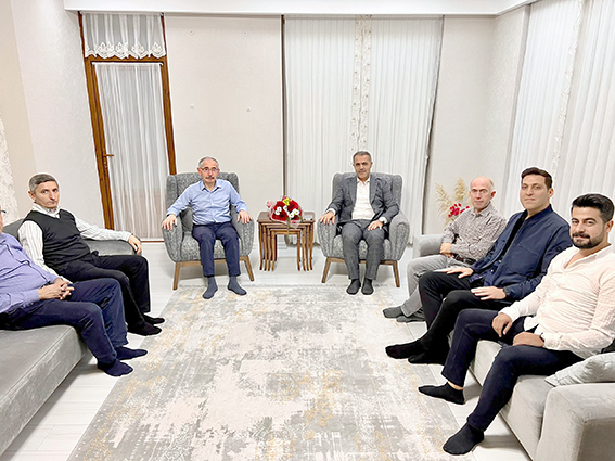 BAŞKAN ŞANSİ’DEN VEFA ZİYARETİ
