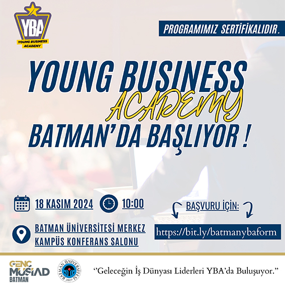 GENÇ MÜSİAD’TAN YBA EĞİTİMİ