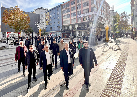 ŞEMSİYE SOKAK VE GÜLİSTAN CADDESİ’NE ZİYARET