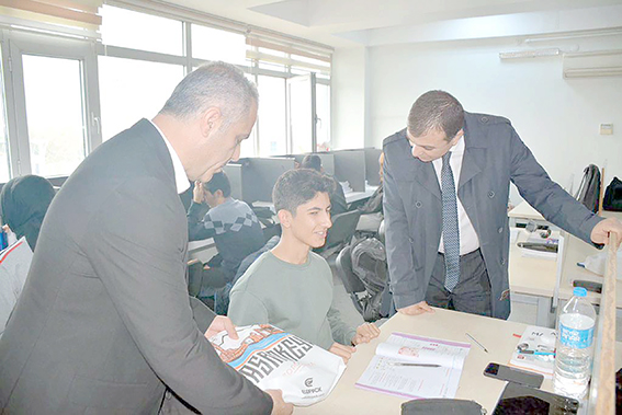 İL BAŞKANI ŞANSİ’DEN GENÇLERE KAYNAK KİTAP DESTEĞİ