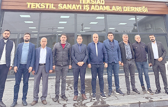 İL MÜDÜRÜ GÜMÜŞ’TEN TEKSİAD’A ZİYARET