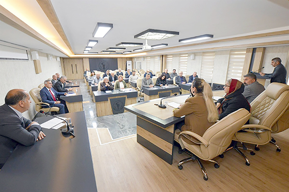 İL ÖZEL İDARESİ’NİN 2025 YILI BÜTÇESİNİ ONAYLADI