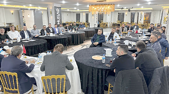 MÜSİAD’TAN ‘TECRÜBE PAYLAŞIMI’ TOPLANTISI