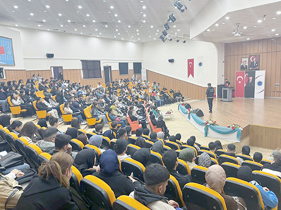 MERKEZ KAMPÜSTE UYUMA UYGULAMASI TANITILDI