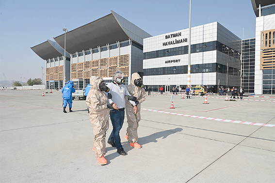 NÜKLEER TEHDİTLER TATBİKATI GERÇEKLEŞTİRİLDİ