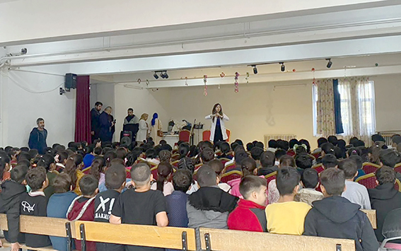 ÖĞRENCİLERE HİJYEN EĞİTİMİ VERİLDİ