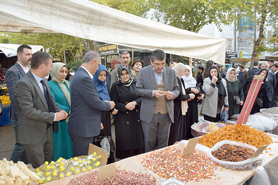 PAZAR ESNAFINA ZİYARET