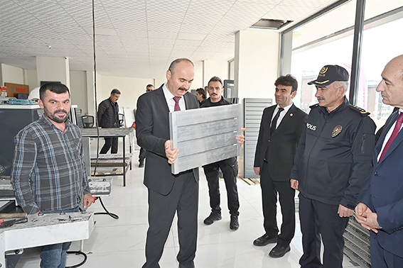 RADYATÖR ÜRETİMİ YAPAN FİRMAYA ZİYARET