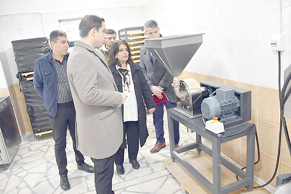 SASON KADINLARI ÜRETİM TESİSİNE KAVUŞUYOR