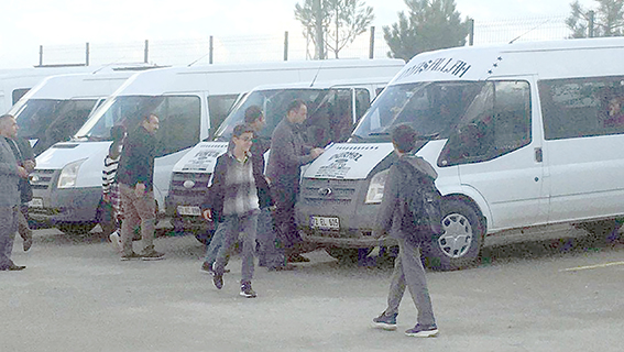 TAŞIMALI EĞİTİM ARAÇLARI DENETLENDİ