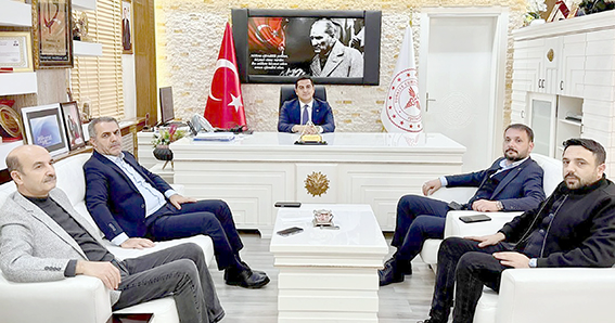 AK PARTİ’DEN İL SAĞLIK MÜDÜRÜ CANPOLAT’A ZİYARET