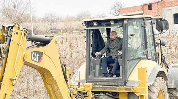 ALTYAPI ÇALIŞMALARI HIZ KESMEDEN DEVAM EDİYOR