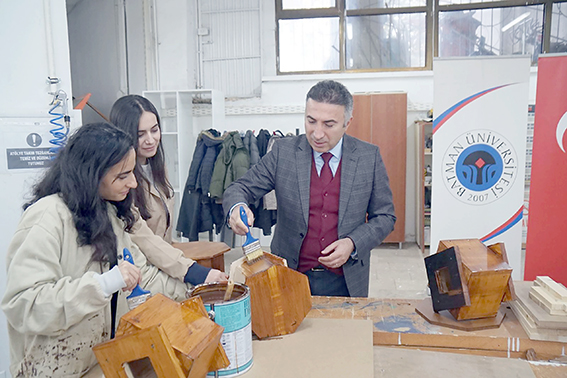 BATÜ’DEN ÇEVREYE DUYARLI ÖRNEK PROJE