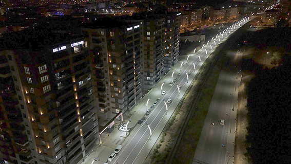 YOL ÇİZGİ ÇALIŞMALARI TAMAMLANDI