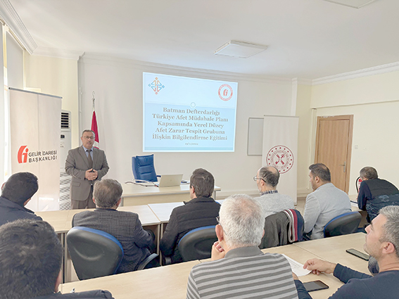DEFTERDARLIKTAN AFET ZARAR TESPİTİ EĞİTİMİ