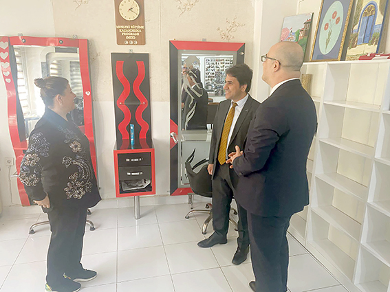 GİRİŞİMCİ KADINLAR DERNEĞİNE ZİYARET