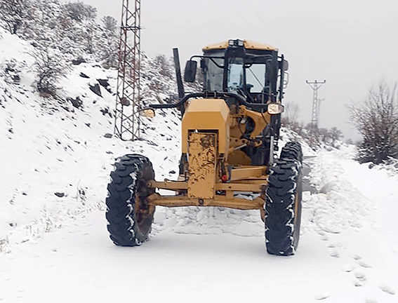KARLA MÜCADELE ÇALIŞMALARI SÜRÜYOR
