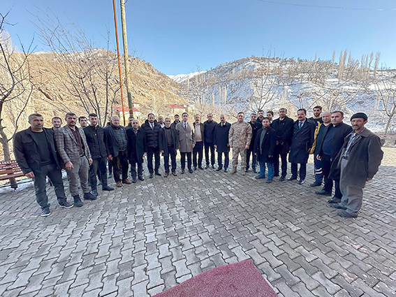 KAYMAKAM BAŞAR’DAN SARIYAYLA VE ALAGÖZ KÖYLERİNE ZİYARET