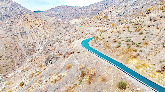 KÖY YOLU ONARIMI TAMAMLANDI