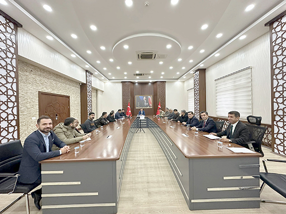 KURUM AMİRLERİ TOPLANTISI YAPILDI