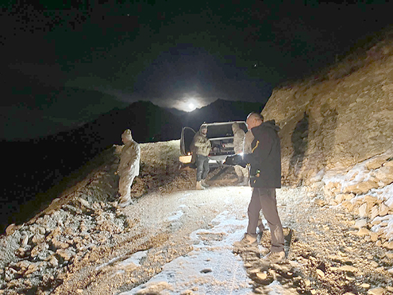 MERETO’TA KAYBOLAN DAĞCI KURTARILDI