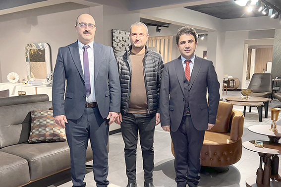 MOBİLYACILAR DERNEĞİNE KAMU-STK ZİYARETİ