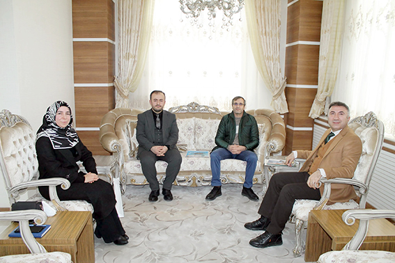 MÜFTÜ YARDIMCISINDAN REKTÖR DEMİR’E ZİYARET