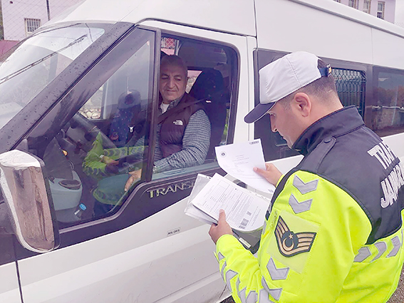 OKUL SERVİSLERİNE GÜVENLİK DENETİMİ