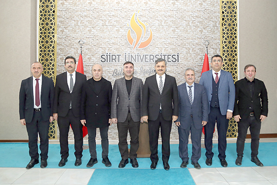 REKTÖR DEMİR’DEN SİİRT ÜNİVERSİTESİNE ZİYARET