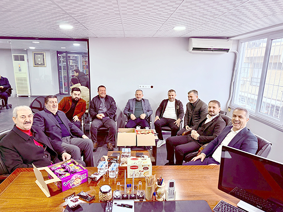 ŞANSİ, ESNAFLA BİR ARAYA GELDİ