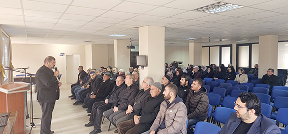 UMRE HAZIRLIK SEMİNERİ DÜZENLENDİ