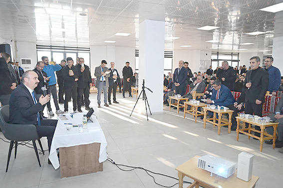 VALİ CANALP, YENİŞEHİR’DE MAHALLE SAKİNLERİYLE BİR ARAYA GELDİ