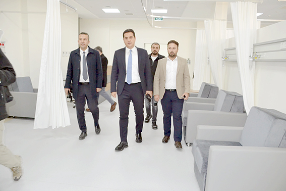 ONKOLOJİ MERKEZİ GEÇİCİ HASTA KABULÜNE BAŞLIYOR