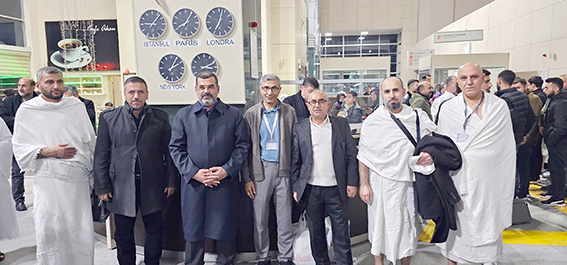 189 KİŞİLİK UMRE KAFİLESİ DUALARLA UĞURLANDI