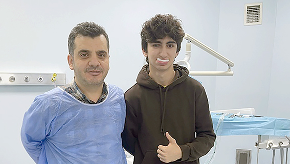 AĞIZ VE DİŞ SAĞLIĞI HASTANESİ’NDEN BAŞARILI ÇENE AMELİYATI