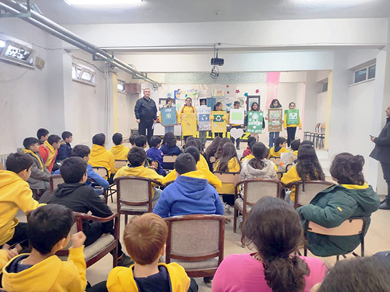 ARGUNAĞA “ÇEVRECİ ÖĞRENCİLERİN SAYISI ARTIYOR”