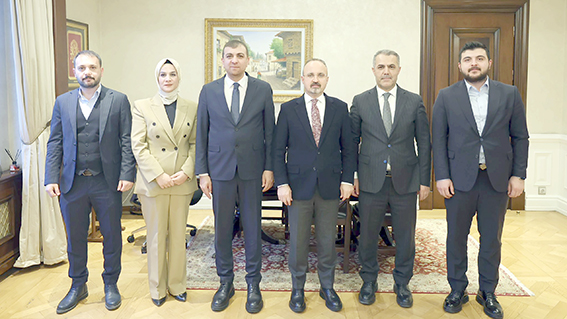 BAKAN YARDIMCISINA ÖNEMLİ ZİYARET