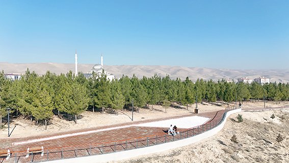 BATI RAMAN KAMPÜSÜNE SEYİR TERASI