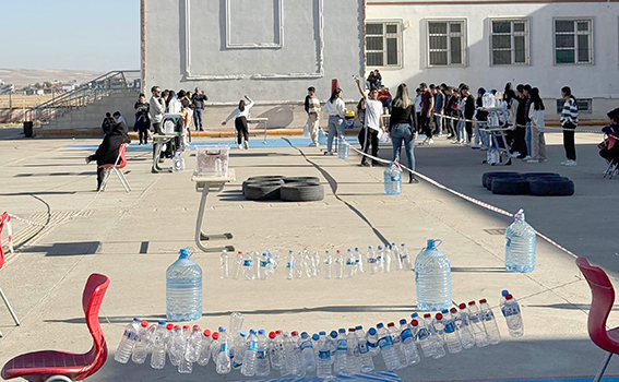 CEZERİ’DE SIFIR ATIK TEMALI EĞLENCELİ PROJE