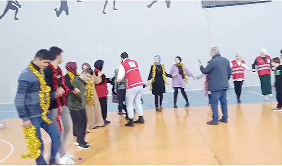 DOWN SENDROMLU MELEKLER İÇİN ÖZEL EĞLENCE PROGRAMI