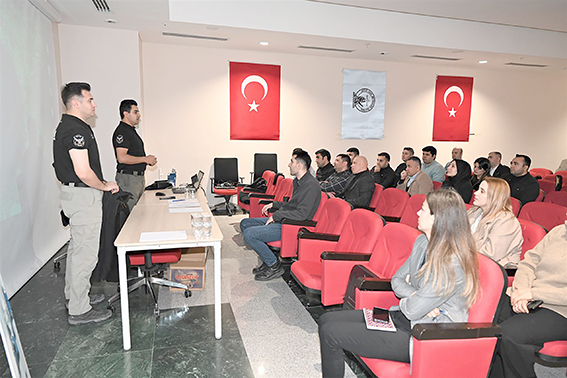 EMNİYET MENSUPLARINA, CİHAZ KULLANMA EĞİTİMİ