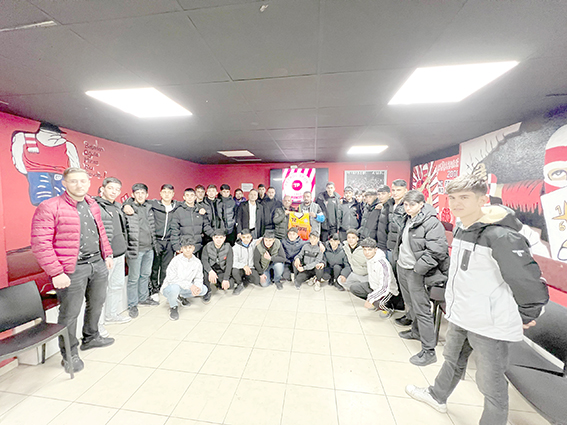 ENGELLİLERDEN YARASALARA ANLAMLI ZİYARET