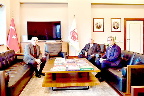 FATİH BELEDİYE BAŞKANINI ZİYARET ETTİ